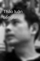 Thảo luận tiếng anh