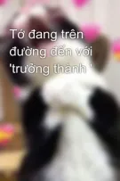 Tớ đang trên đường đến với 'trưởng thành '