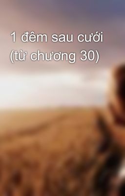 1 đêm sau cưới (từ chương 30)