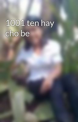 1001 ten hay cho be