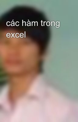 các hàm trong excel