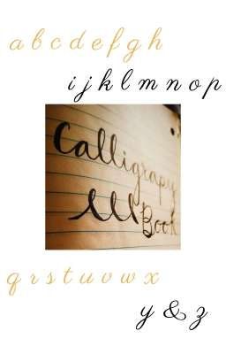 Calligraphy Book Because I Get Bored
