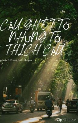 Cậu ghét tớ, nhưng tớ thích cậu. 