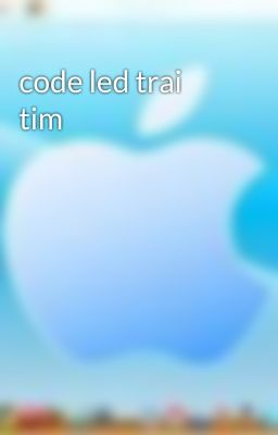 code led trai tim