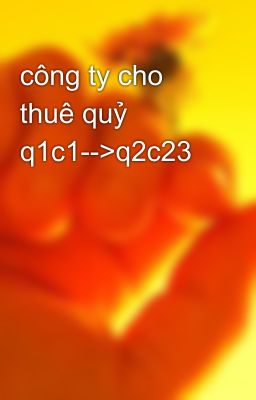 công ty cho thuê quỷ q1c1-->q2c23