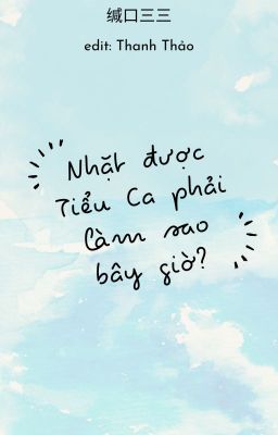 [Đạo Mộ Bút Ký đồng nhân| Bình Tà] Nhặt được Tiểu Ca phải làm sao bây giờ? (Hết)