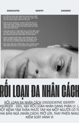 DID-RỐI LOẠN ĐA NHÂN CÁCH