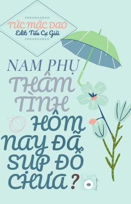 [ĐM-EDIT] Nam Phụ Thâm Tình Hôm Nay Đã Sụp Đổ Chưa?- Tức Mặc Dao