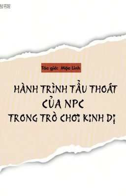 [EDIT] HÀNH TRÌNH TẨU THOÁT CỦA NPC TRONG TRÒ CHƠI KINH DỊ