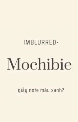 ▸ giấy note màu xanh?