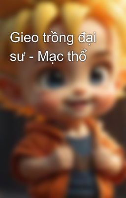 Gieo trồng đại sư - Mạc thổ