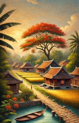 Hoa Chu Sa Nở Giữa Thôn Bình Yên