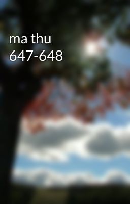 ma thu 647-648
