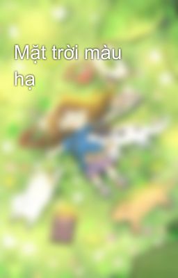 Mặt trời màu hạ
