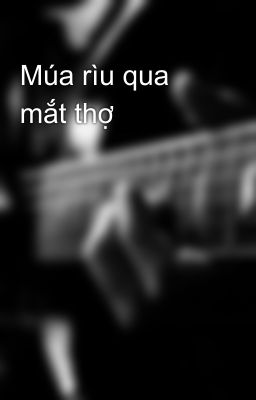 Múa rìu qua mắt thợ