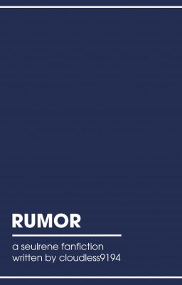 RUMOR [SEULRENE]