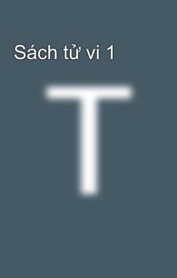 Sách tử vi 1