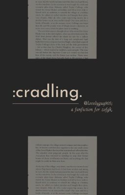 [?shot] zofgk | cradling.