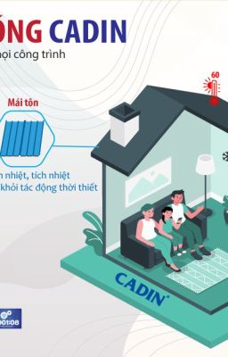 SƠN CHỐNG NÓNG CADIN LÀ GÌ? SƠN CHỐNG NÓNG CADIN GIẢM ĐƯỢC BAO NHIÊU ĐỘ C ?