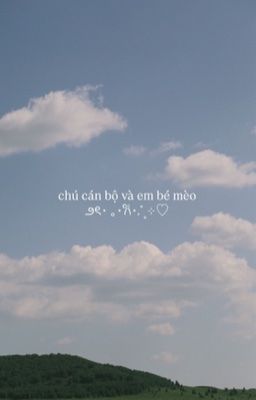 sonbinh - chú cán bộ và em bé mèo