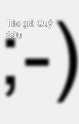 Tác giả Quỷ Sửu