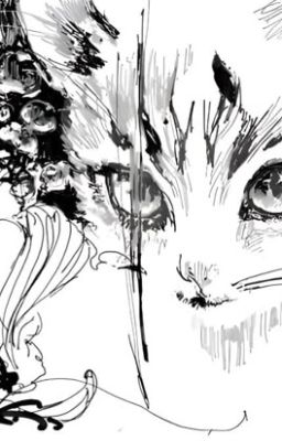 thiếu niên và mèo đen