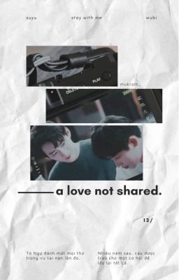 vtrans ✧ a love not shared.