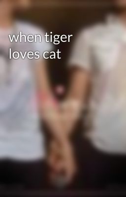 when tiger loves cat